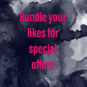 Unlock special deals by bundling your likes